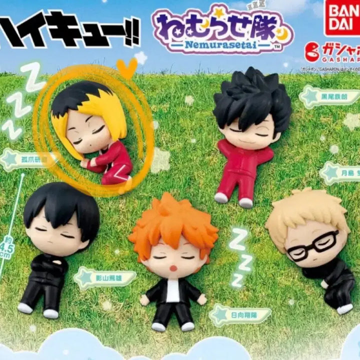 [BUNJANG] Haikyu Kenma Nemurasetai Sleeping Figure / 하이큐 가챠 네무라세타이 잠자는대열 켄마