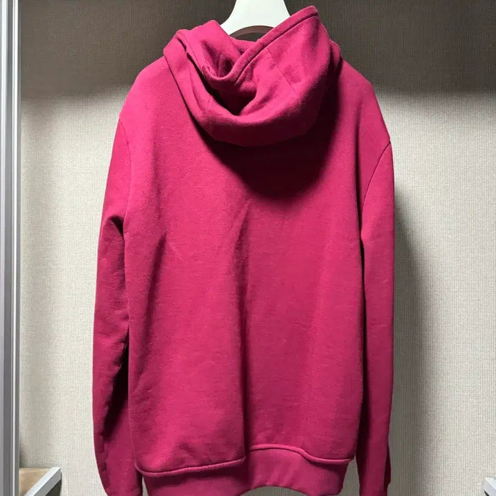 [BUNJANG] Hermes Leather Patch Hoodie Purple M / 에르메스 가죽패티 후드티 자주색 M
