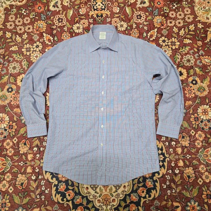 [BUNJANG] Brooks Brothers Non-Iron Check Shirt (16-32) / 브룩스브라더스 논아이론 체크 셔츠 (16-32)