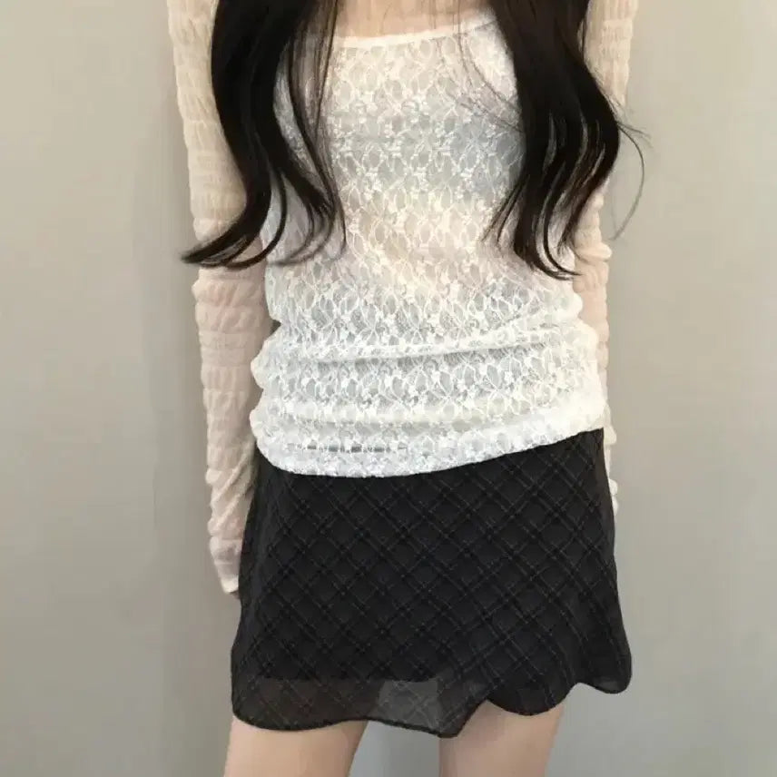 [SOLD OUT] 데이빈 [MADE] 프랑 체크 미니스커트