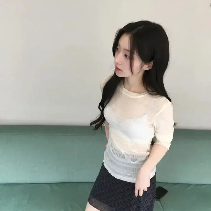 [SOLD OUT] 데이빈 [MADE] 프랑 체크 미니스커트