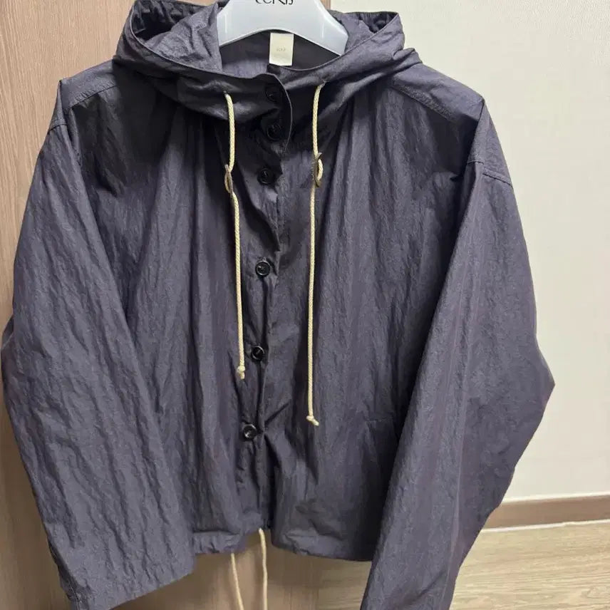 [BUNJANG] Ecris Navy Hooded Jumper / 에크리스 준비후드점퍼 네이비