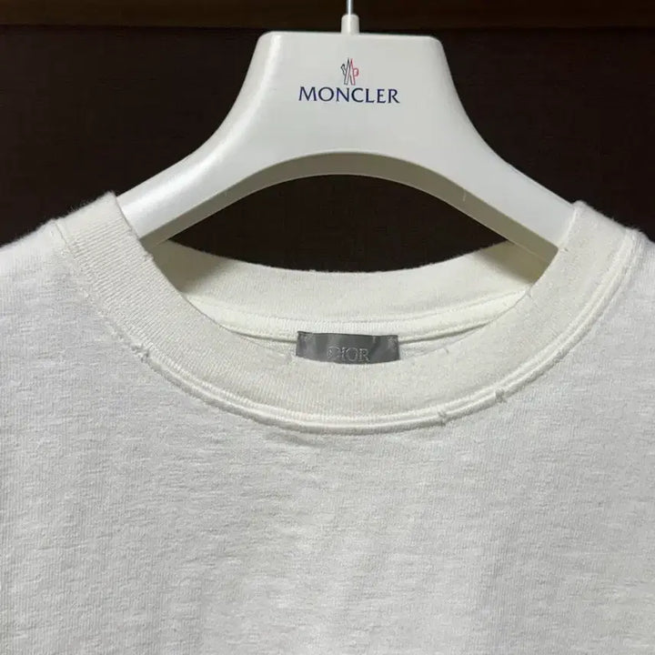 [BUNJANG] Dior High Tone Nell Logo T-shirt White L / 디올 하이톤 넬 로고 반팔 티셔츠 화이트 L