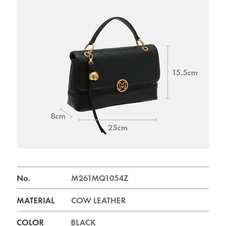 [BUNJANG] Metrocity Dolce Luna Lady Top Handle Tote Bag / 메트로시티 [26SS][돌체루나 레이디] 탑핸들 M261MQ1054Z