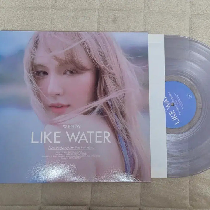 [SOLD OUT] 웬디 Like Water Lp 개봉반 판매합니다.(설명 읽어주세요)