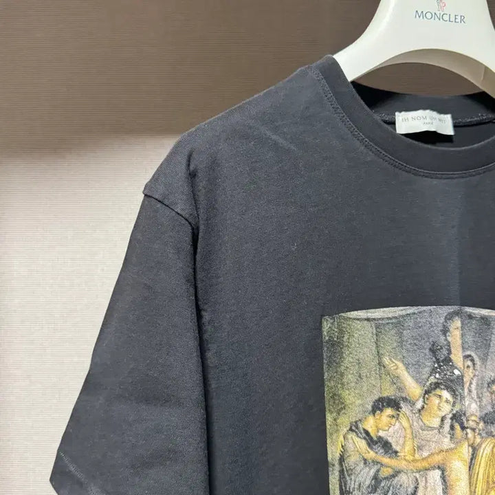 [BUNJANG] Enommeunit Print Short Sleeve T-shirt (Black) - Size S / 이놈어닛 프린트 반팔 티셔츠 블랙 S