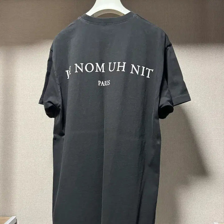 [BUNJANG] Enommeunit Print Short Sleeve T-shirt (Black) - Size S / 이놈어닛 프린트 반팔 티셔츠 블랙 S