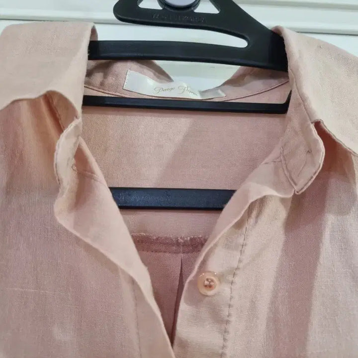 [SOLD OUT] 여름 시원한   고급스런  마. 린넨. 블라우스  깨끗해요 가슴단면58