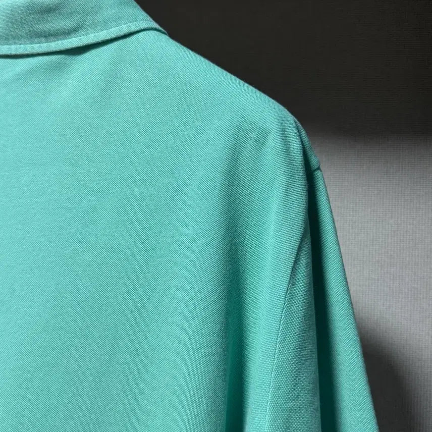[BUNJANG] Loro Piana Cotton Polo Shirt Mint M / 로로피아나 코튼 반팔 카라티셔츠 민트 M