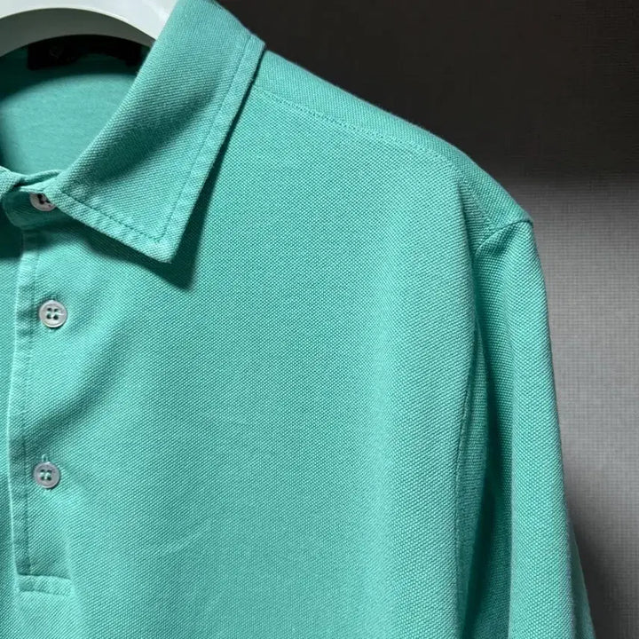 [BUNJANG] Loro Piana Cotton Polo Shirt Mint M / 로로피아나 코튼 반팔 카라티셔츠 민트 M