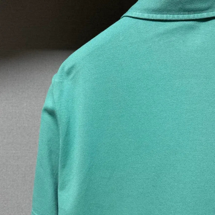 [BUNJANG] Loro Piana Cotton Polo Shirt Mint M / 로로피아나 코튼 반팔 카라티셔츠 민트 M