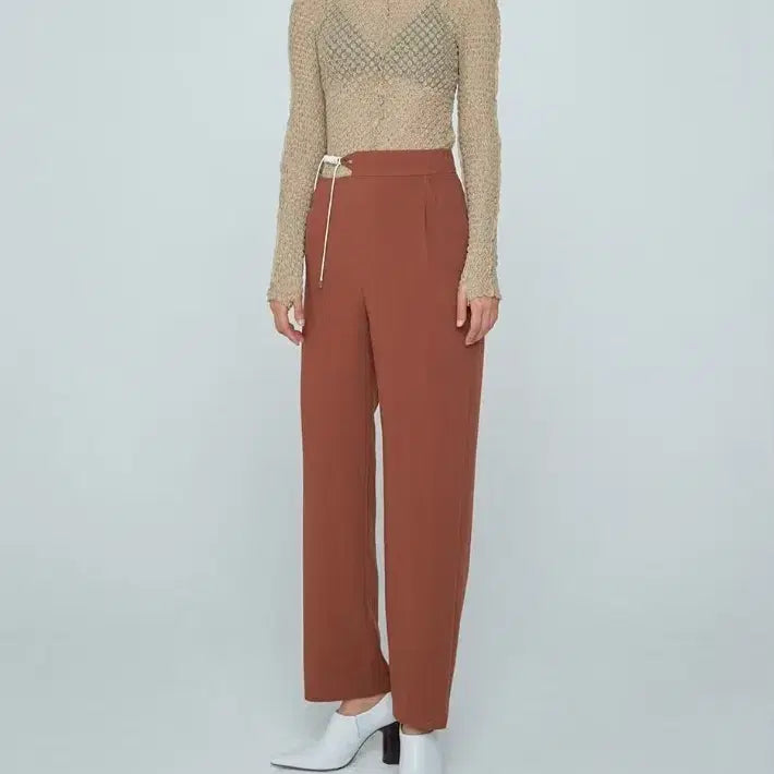 [BUNJANG] Wnderkammer Summer Pleated Slacks / 분더캄머 여름 핀턱 슬랙스