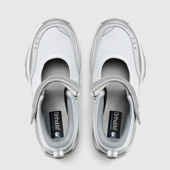 [BUNJANG] Honsby Darling Harbour Pearl-Silver Flats / 혼스비/ DARLING HARBOUR [PEARL-SILVER] 230