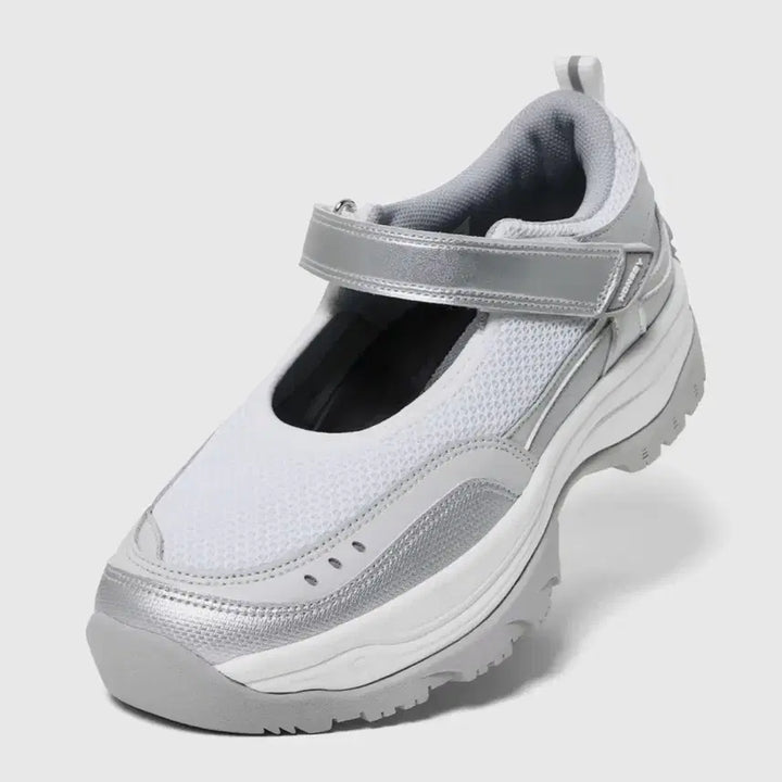 [BUNJANG] Honsby Darling Harbour Pearl-Silver Flats / 혼스비/ DARLING HARBOUR [PEARL-SILVER] 230