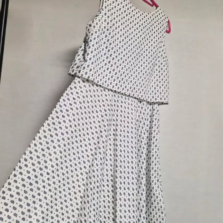 [BUNJANG] Topten Paisley Pattern Linen Blend Mini Dress / 탑텐 페이즐리 패턴 린넨혼방 원피스