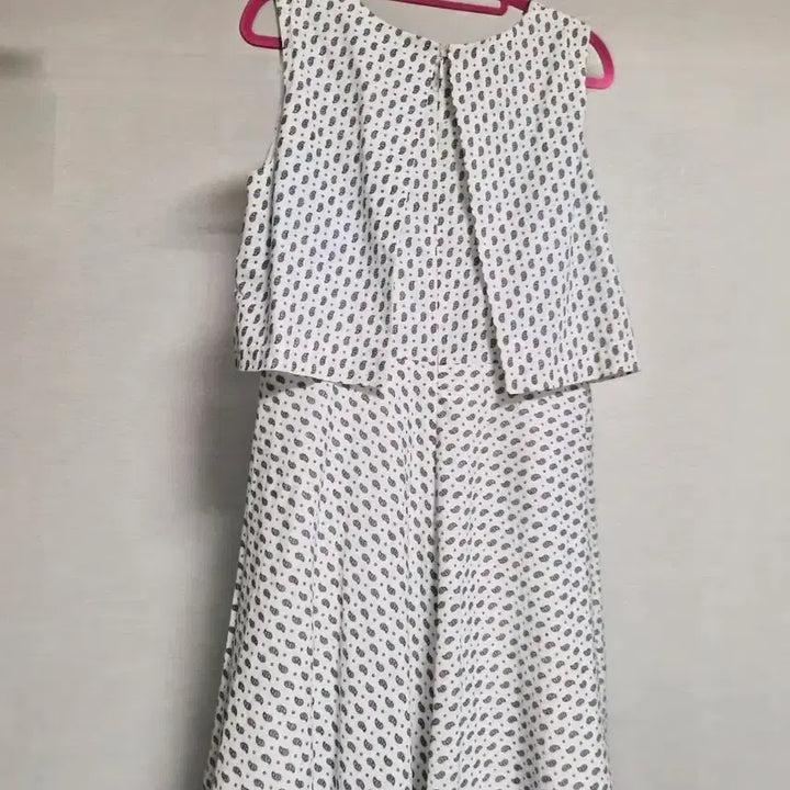 [BUNJANG] Topten Paisley Pattern Linen Blend Mini Dress / 탑텐 페이즐리 패턴 린넨혼방 원피스