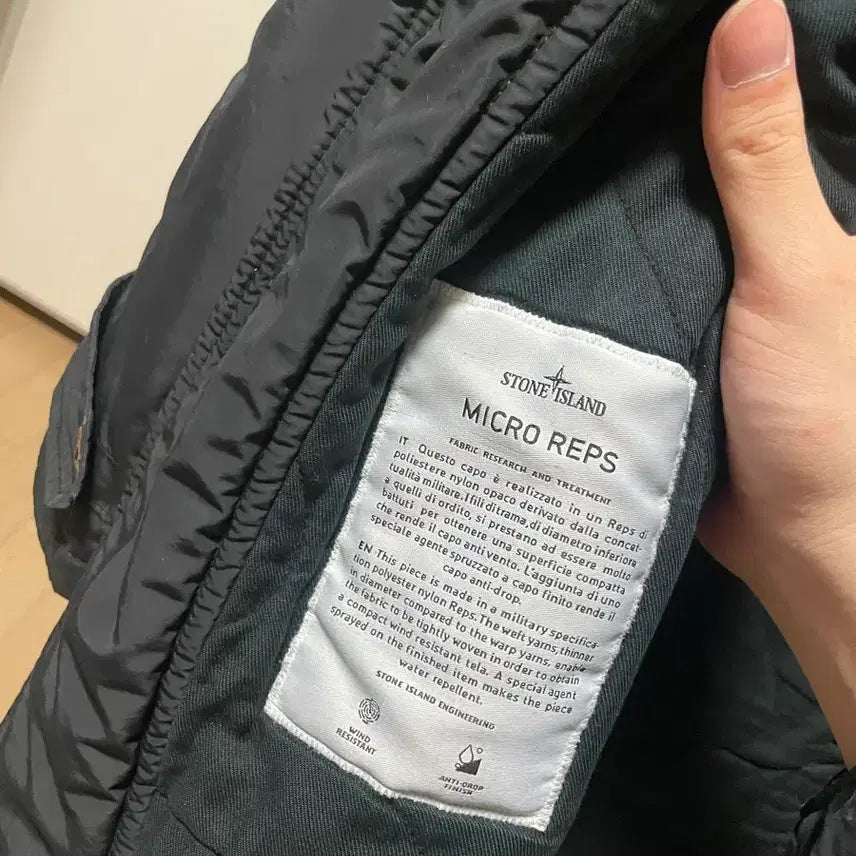 [SOLD OUT] 스톤아일랜드 블랙  패딩 코트