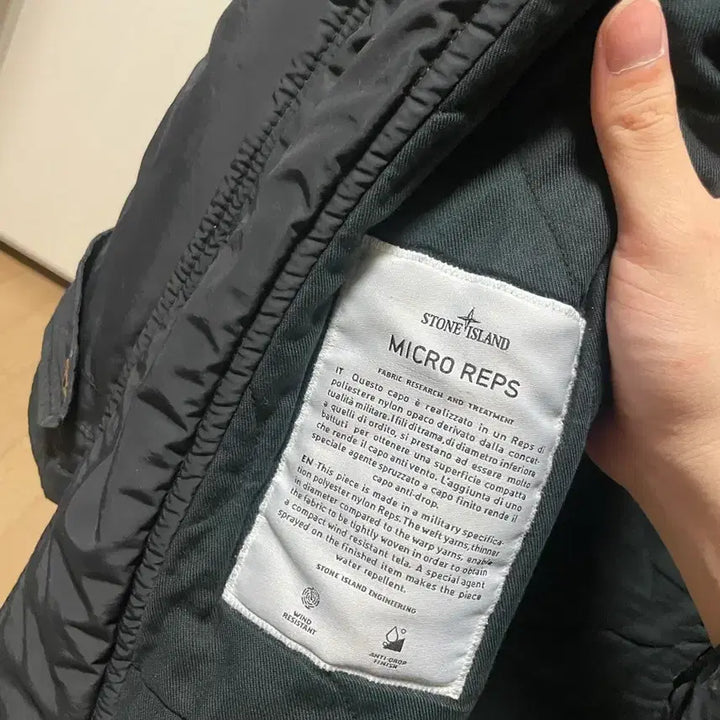 [SOLD OUT] 스톤아일랜드 블랙  패딩 코트