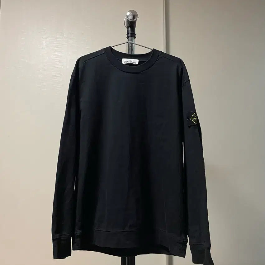 [BUNJANG] Stone Island Black Sweatshirt / 스톤아일랜드 블랙 맨투맨
