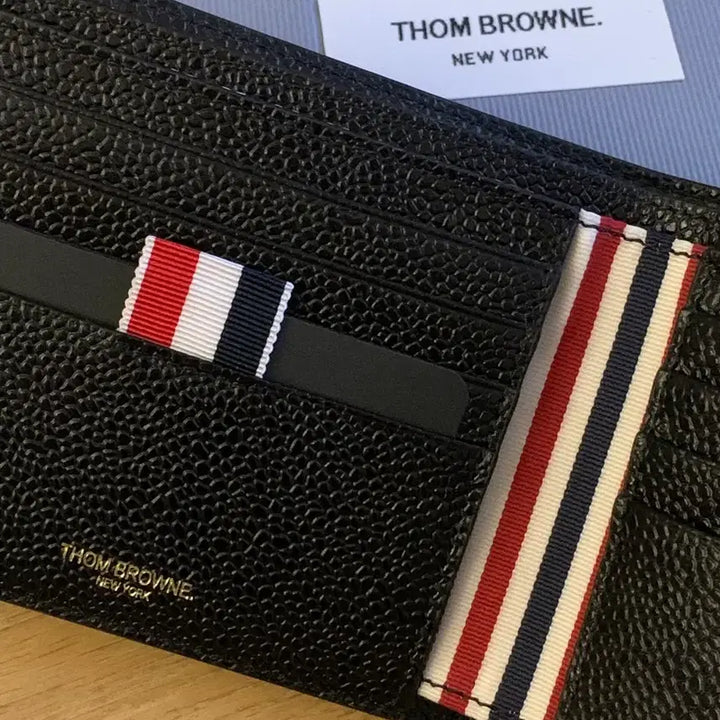 [BUNJANG] Thom Browne Pebble Grain Leather Wallet / 톰브라운 페블 그레인 레더 지갑 (미개봉 새상품)