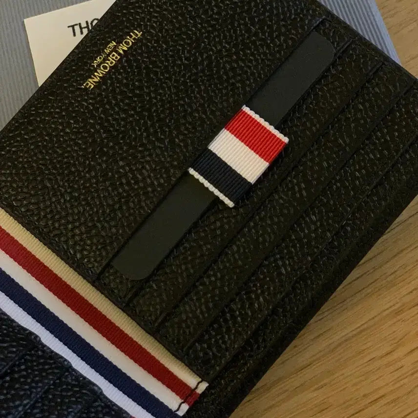 [BUNJANG] Thom Browne Pebble Grain Leather Wallet / 톰브라운 페블 그레인 레더 지갑 (미개봉 새상품)