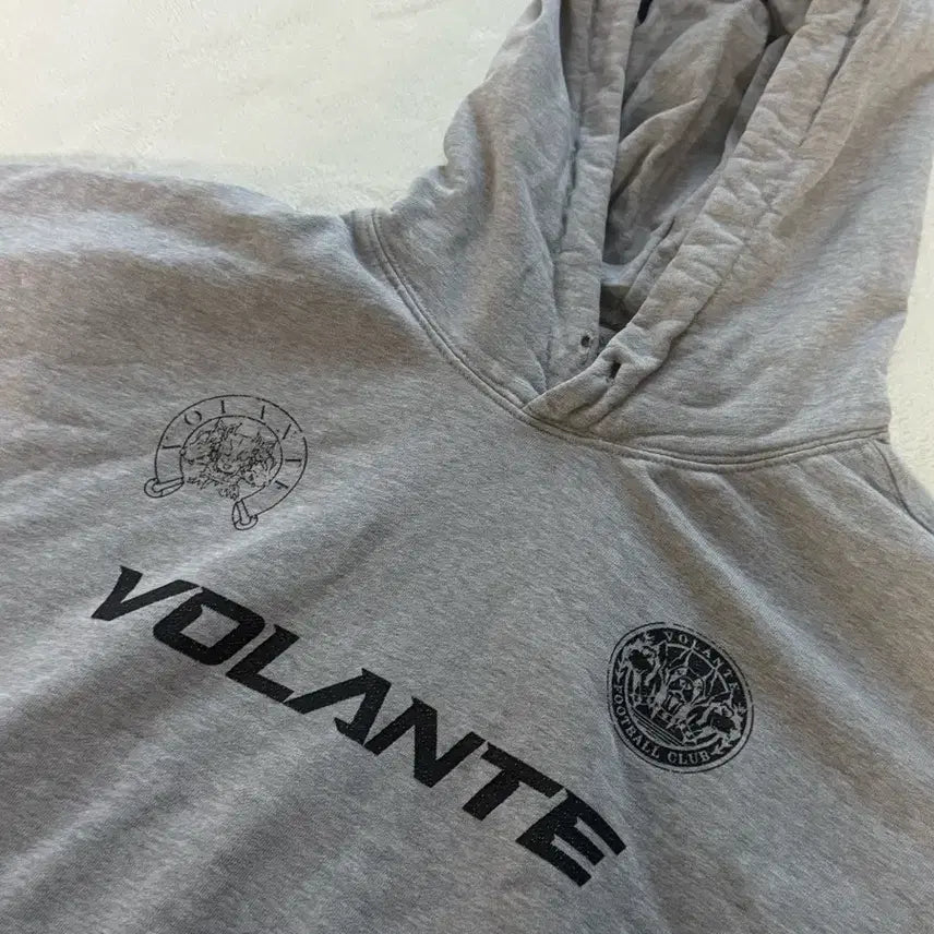 [BUNJANG] Volante Gray Hoodie / 볼란테 후드티 그레이색