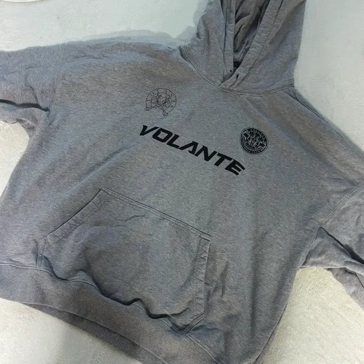 [BUNJANG] Volante Gray Hoodie / 볼란테 후드티 그레이색