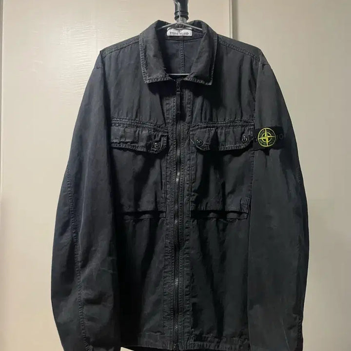 [SOLD OUT] 스톤아일랜드 가먼트다이 셔츠 자켓