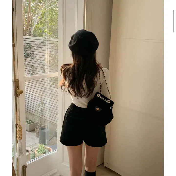 [BUNJANG] Pervit Winter Skirt Pants Black (S Size) / 퍼빗 [high quality] 페이 윈터 치마바지 블랙