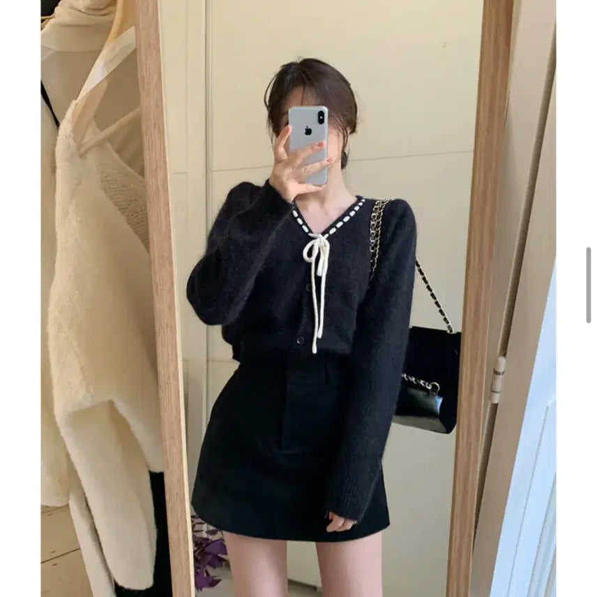 [BUNJANG] Pervit Winter Skirt Pants Black (S Size) / 퍼빗 [high quality] 페이 윈터 치마바지 블랙