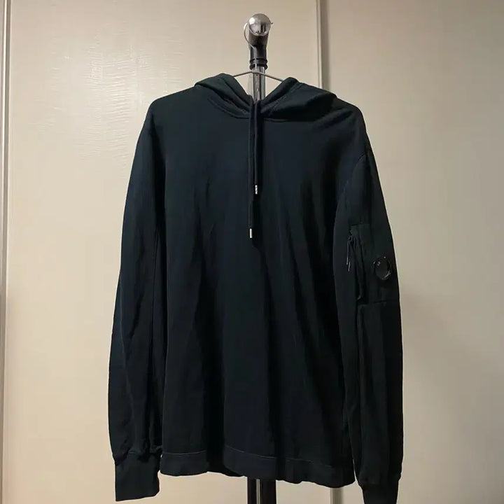 [BUNJANG] CP Company Black Hoodie / CP컴퍼니 블랙 후드티