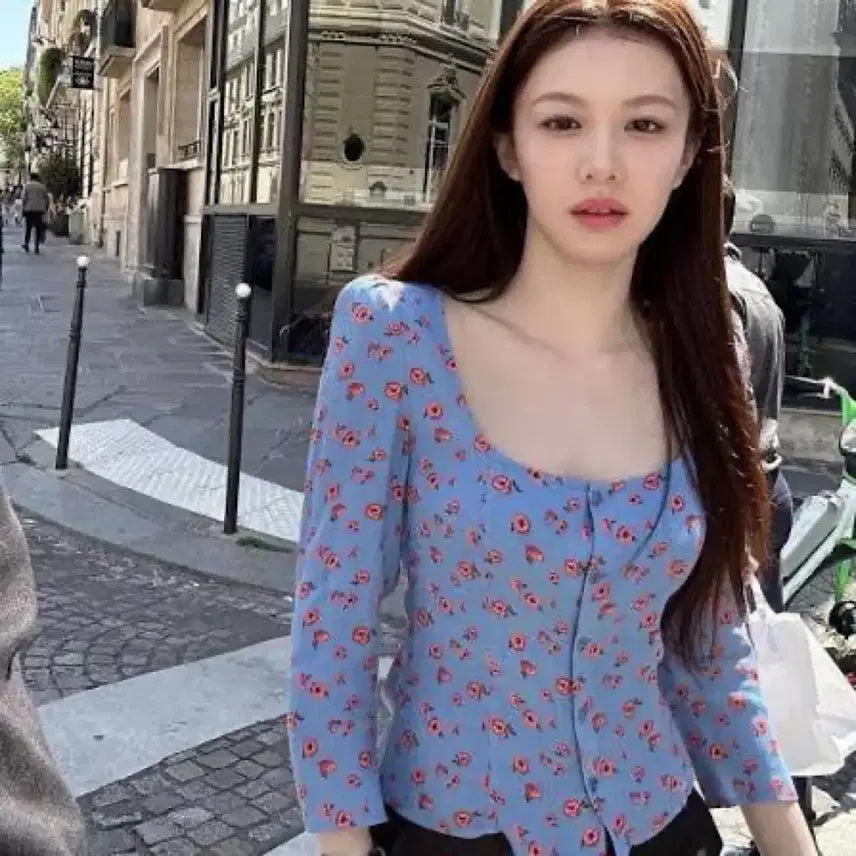 [BUNJANG] Reformation Jorja Top Blouse / 리포메이션 jorja top 고윤정 블라우스