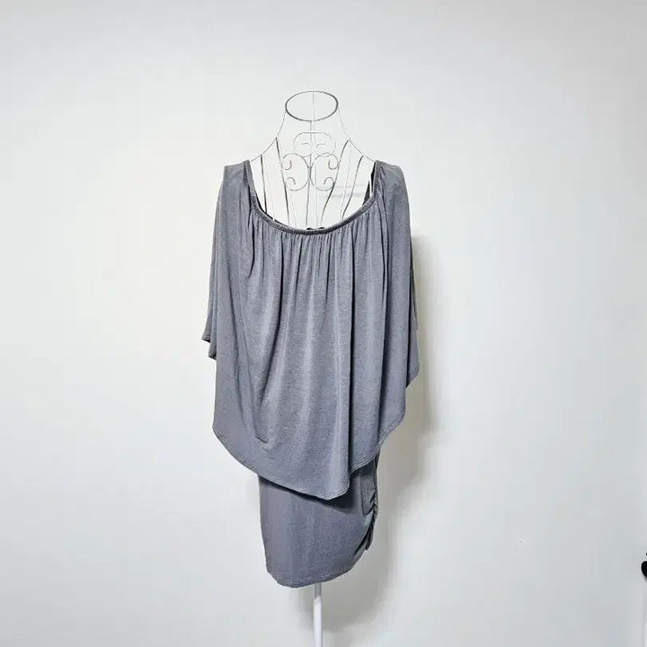 [SOLD OUT] 레이온 95프로 오프숄더 베이비돌  원피스