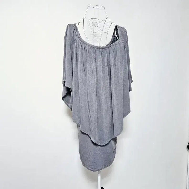 [SOLD OUT] 레이온 95프로 오프숄더 베이비돌  원피스