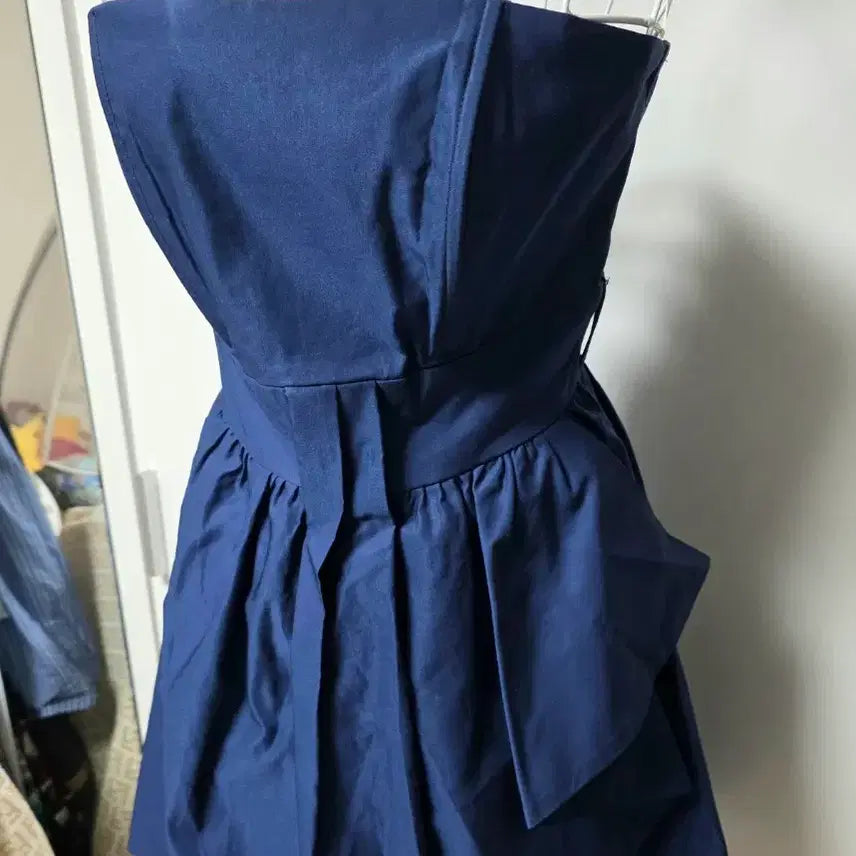 [SOLD OUT] 미국브랜드 A 라인 베이비돌 네이비 원피스