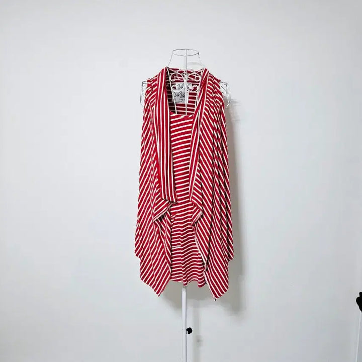 [BUNJANG] Viscose Vest &amp; Dress Set / 비스코스 베스트 &amp; 원피스 세트