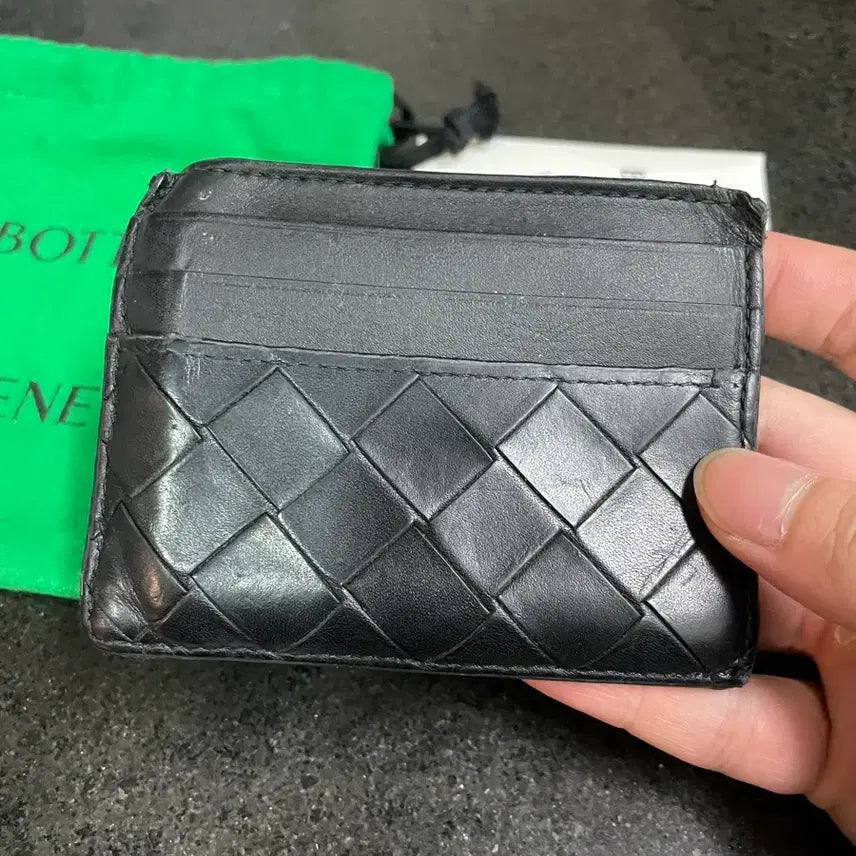 [SOLD OUT] 보테가 베네타 카드지갑 블랙