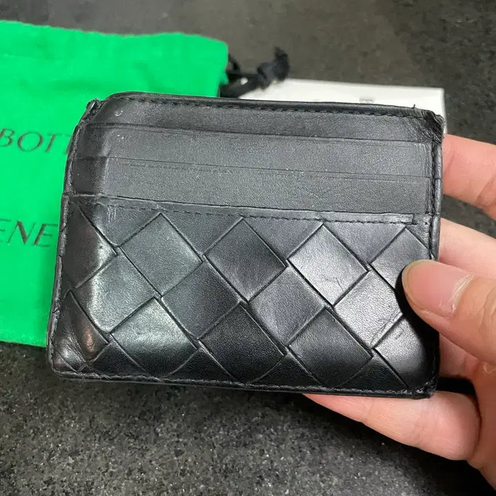 [SOLD OUT] 보테가 베네타 카드지갑 블랙