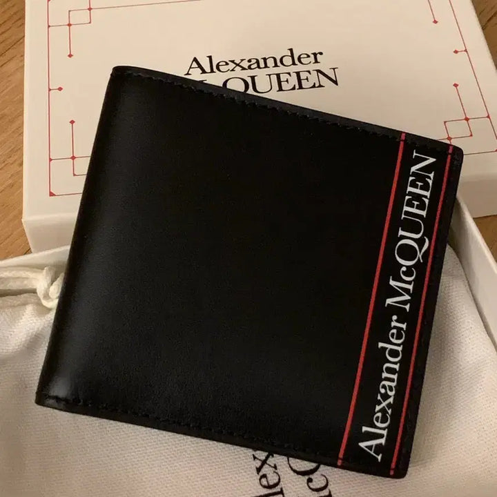 [BUNJANG] Alexander McQueen Leather Wallet / 알렉산더맥퀸 남성 가죽 지갑 (미개봉 새상품)