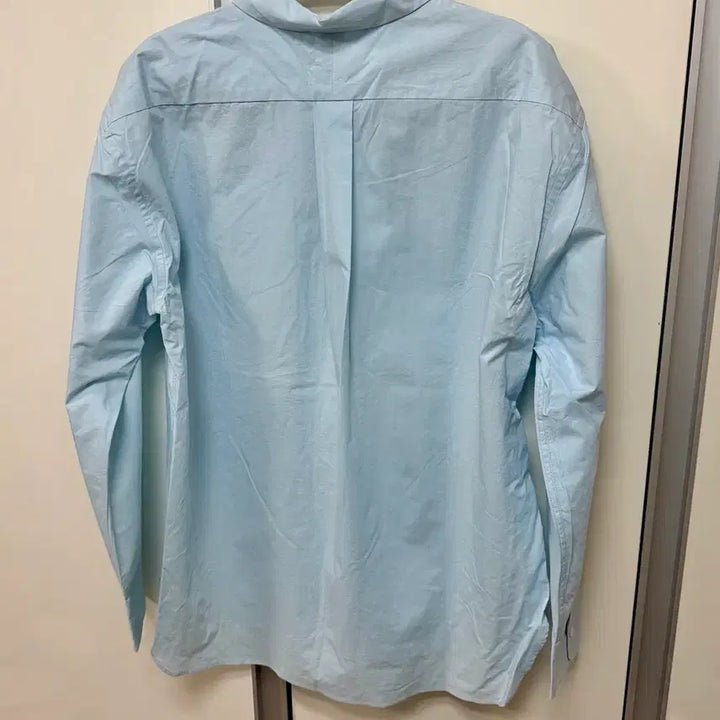 [SOLD OUT] 새상품) 스모키앨리스 스앨더 오버핏셔츠 하늘색 블루 코튼