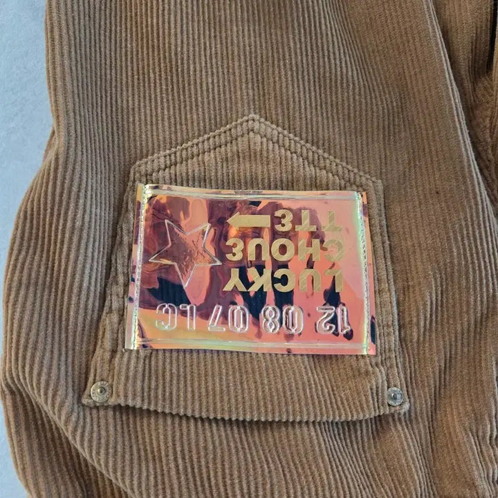 [BUNJANG] Lucky Chouette Corduroy Pants / 럭키슈에뜨골덴바지