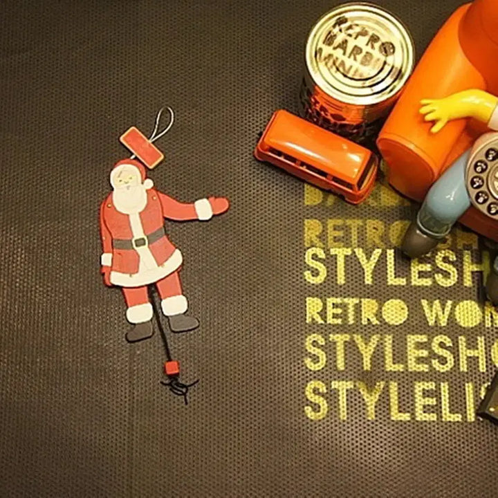 [BUNJANG] Vintage Wooden Santa Claus Figurine / 산타인형 토이빈티지 빈티지소품 고전완구 고전장난감 빈티지장난감UU