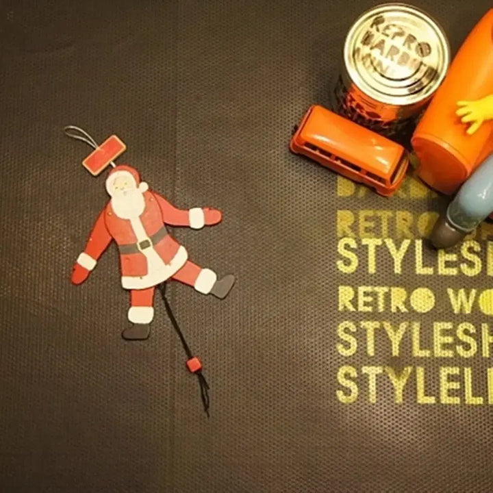 [BUNJANG] Vintage Wooden Santa Claus Figurine / 산타인형 토이빈티지 빈티지소품 고전완구 고전장난감 빈티지장난감UU
