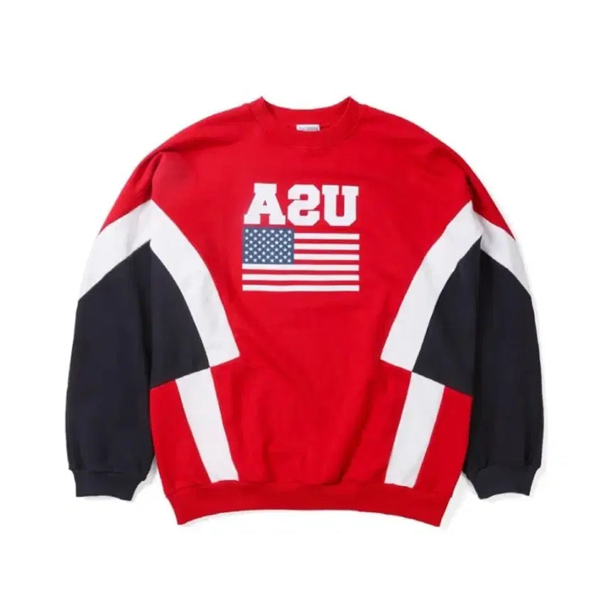 [BUNJANG] Willy Chavarria 23SS USA Sweatshirt / 윌리차바리아 23ss usa 스웻셔츠