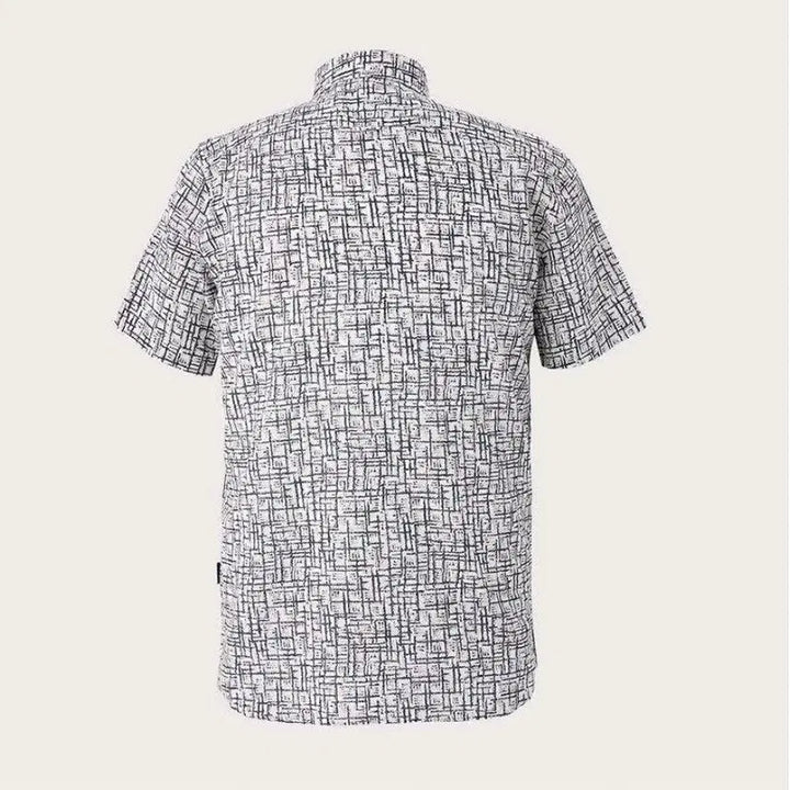 [BUNJANG] INDIAN 115 Printed Short Sleeve Shirt 3XL / INDIAN115 새제품택부착미개봉 프린트 반팔셔츠 3XL