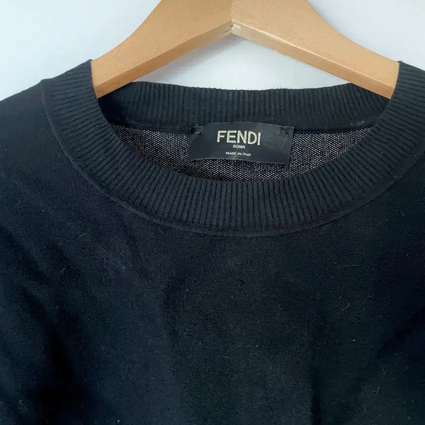 [BUNJANG] Fendi Black Knit Sweater / 펜디 블랙 니트 스웨터