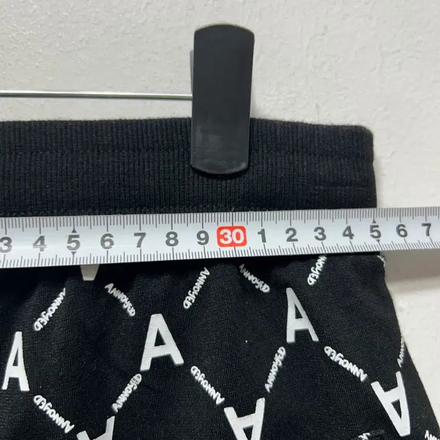 [BUNJANG] ANNOYED Black A-Pattern Skirt / ANNOYED 블랙 A패턴 스커트 74