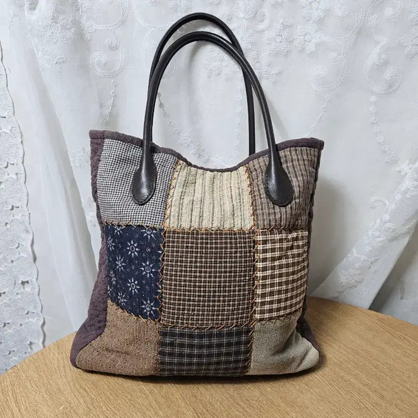 [SOLD OUT] 수제 퀼트  숄더백 토트백