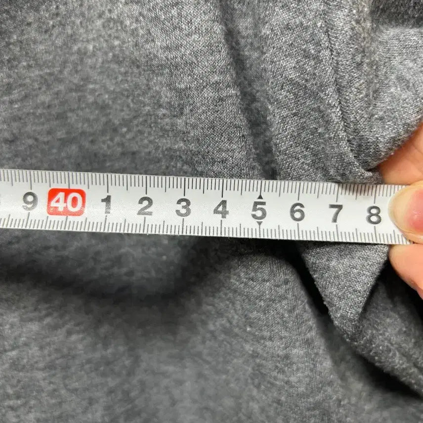 [BUNJANG] Abercrombie Grey Fleece Hoodie S / 아베크롬비 그레이 기모 후드집업 S