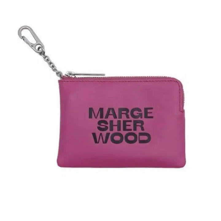 [SOLD OUT] 마지셔우드/ LOGO ZIPPER WALLET (핑크,블루)
